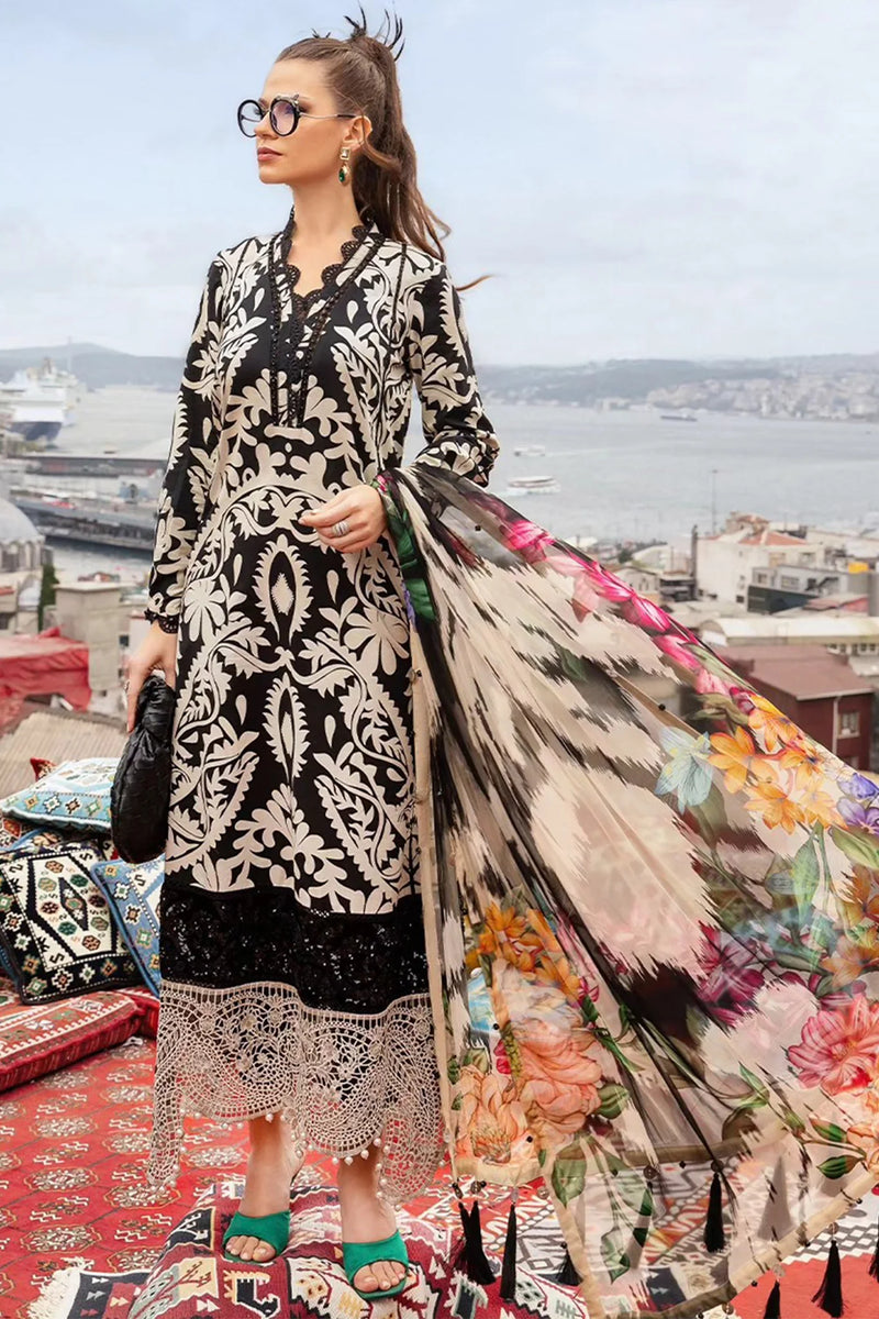 ZAINAB CHOTTANI 3PC LAWN PRINTED A912