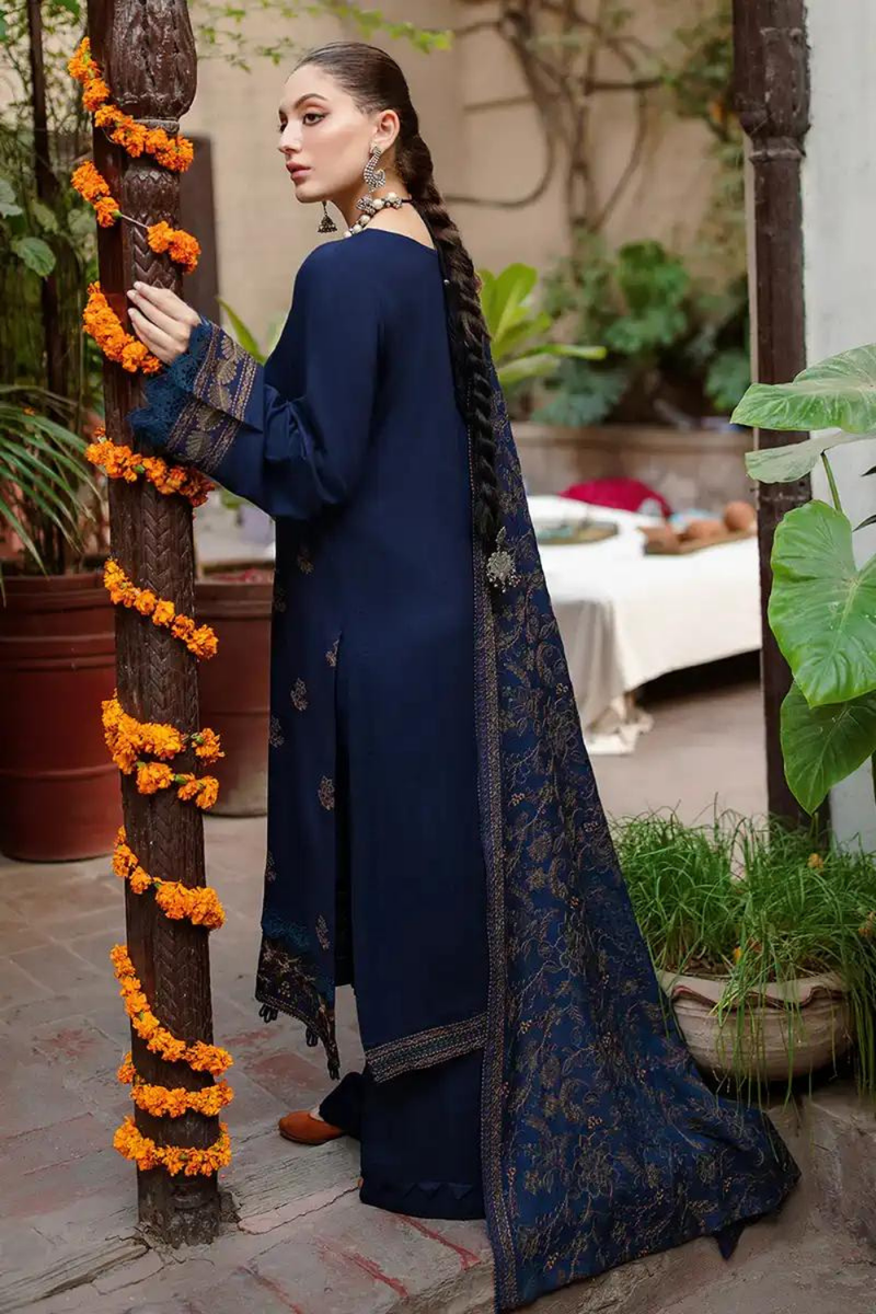 Bareeze Dhanak 3PC Embroidered A0227