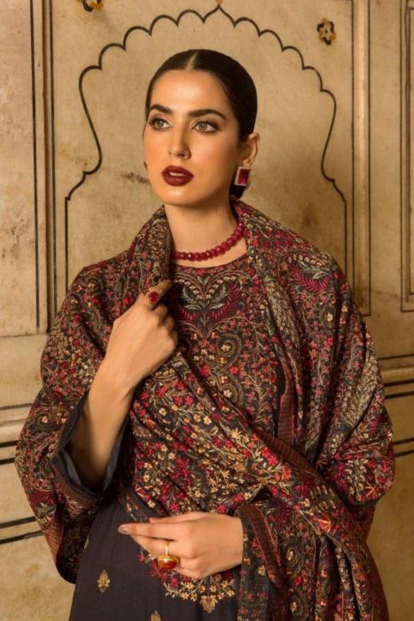 Bareeze Dhanak 3PC Embroidered A0241