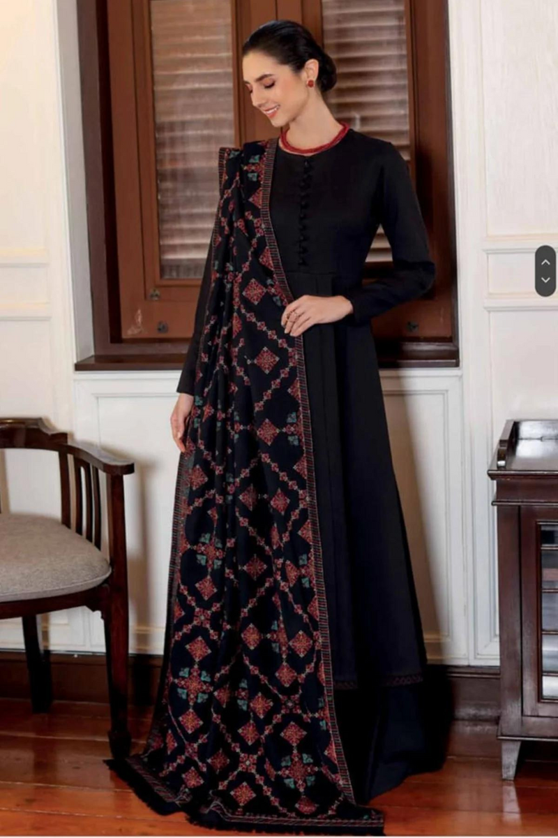 Bareeze Dhanak 3PC Embroidered A0321