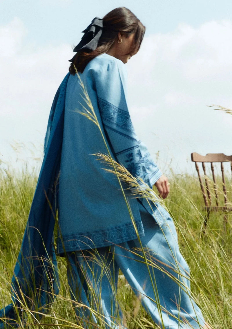 Zara Shahjahan | Topaz| 3 Piece Embroidered Lawn