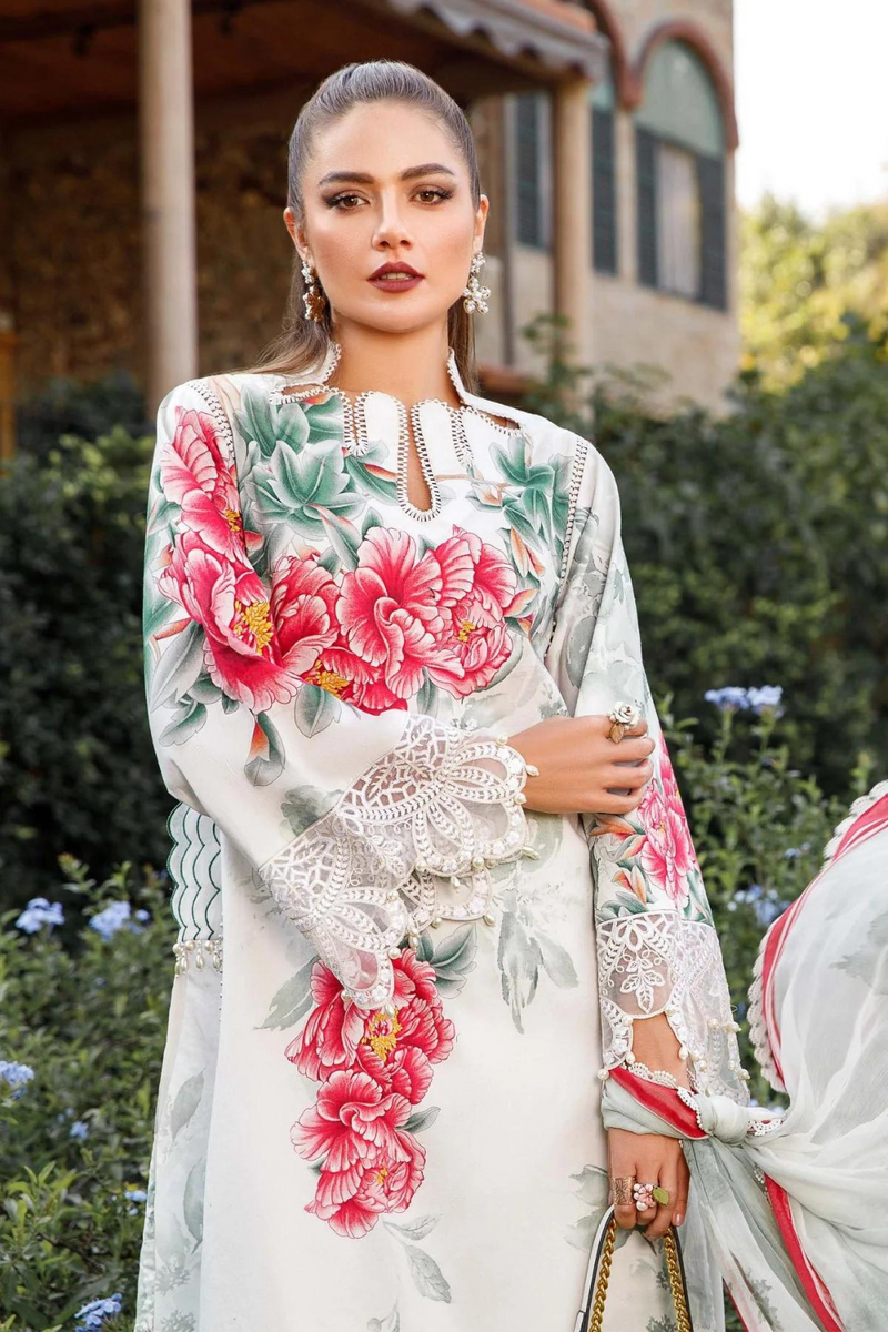 Baroque 3PC Digital Print LAWN A378
