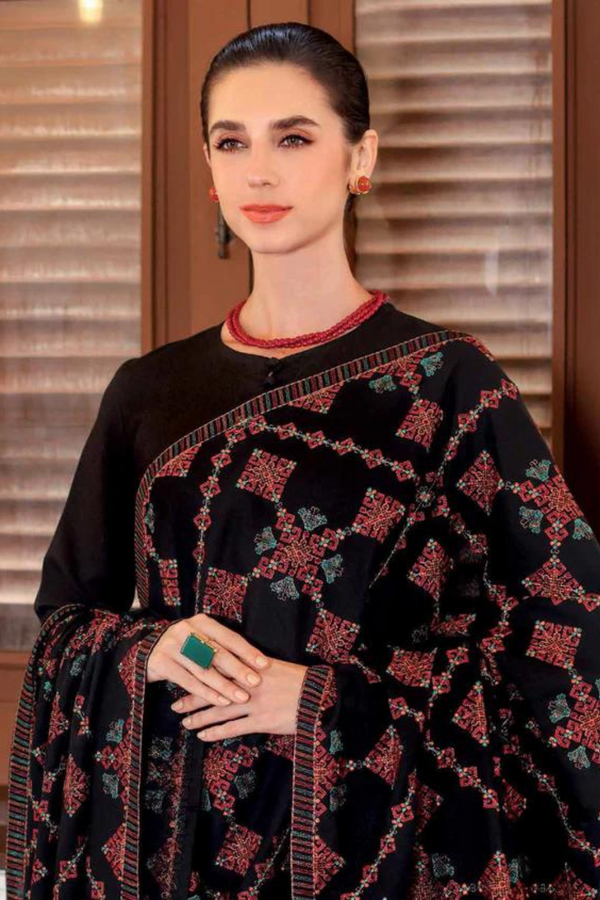 Bareeze Dhanak 3PC Embroidered A0321