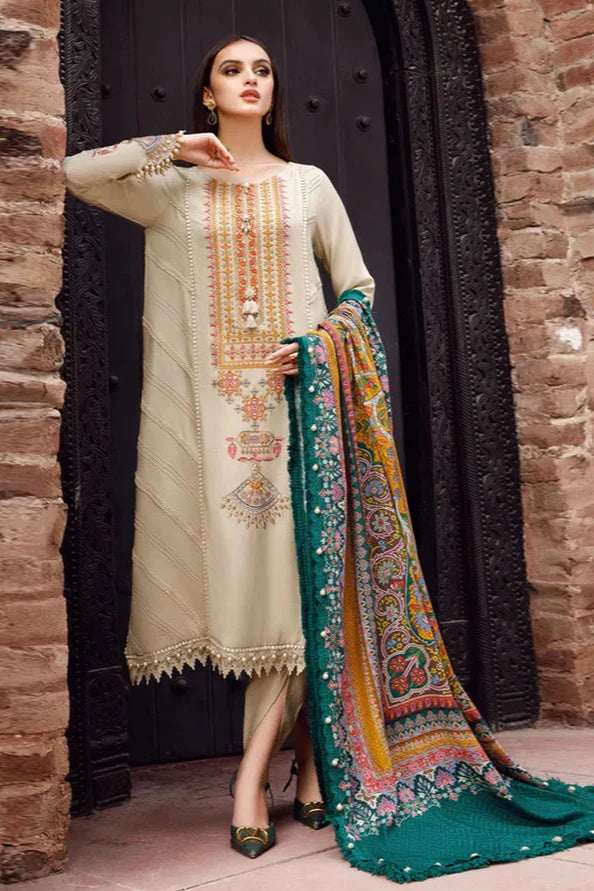Dhanak 3PC Embroidered A0303