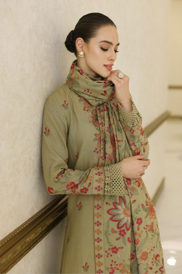 Bareeze Dhanak 3PC Embroidered A0322
