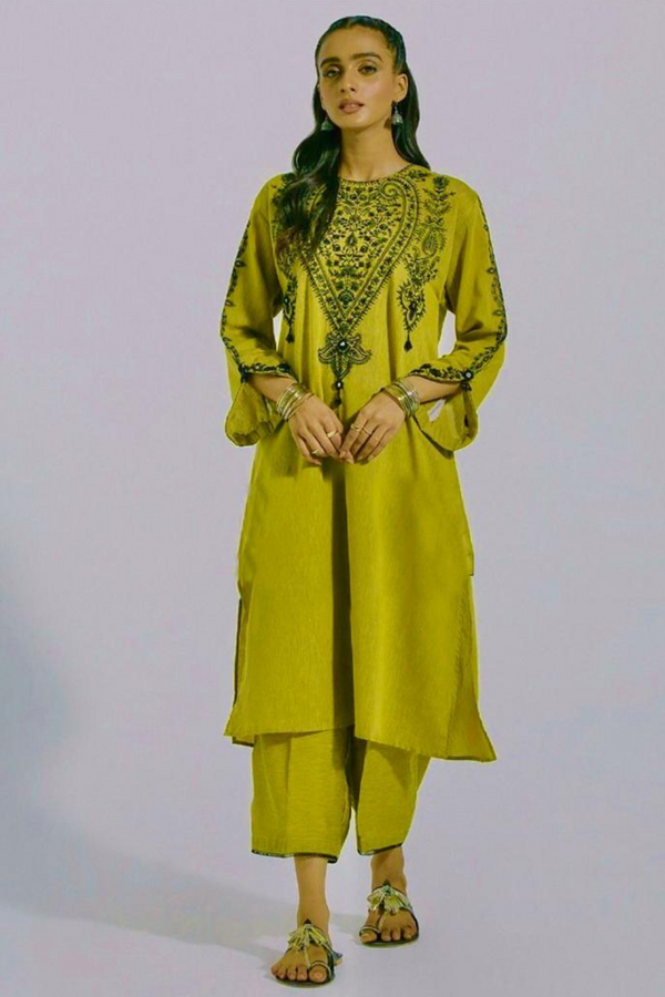 Batik 2Pcs Lawn Embroidered A963