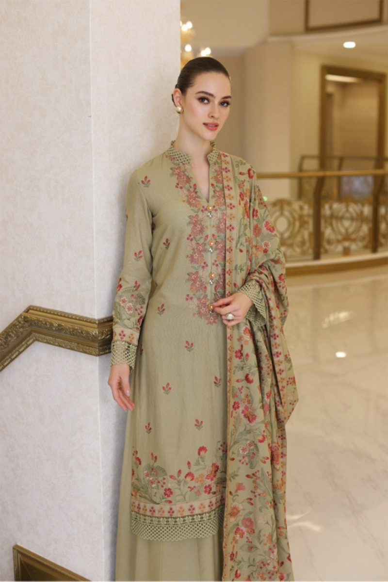 Bareeze Dhanak 3PC Embroidered A0322