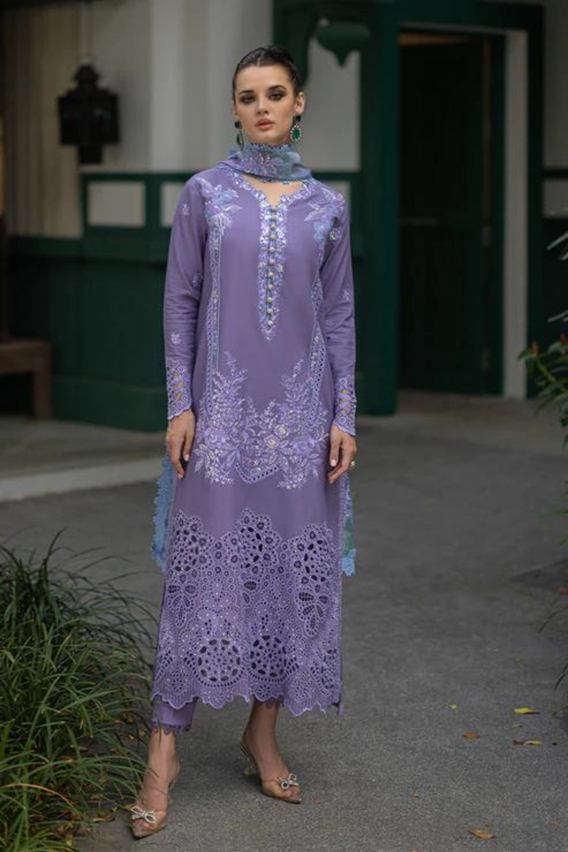 Mushq 3PC LAWN EMBROIDERED A524