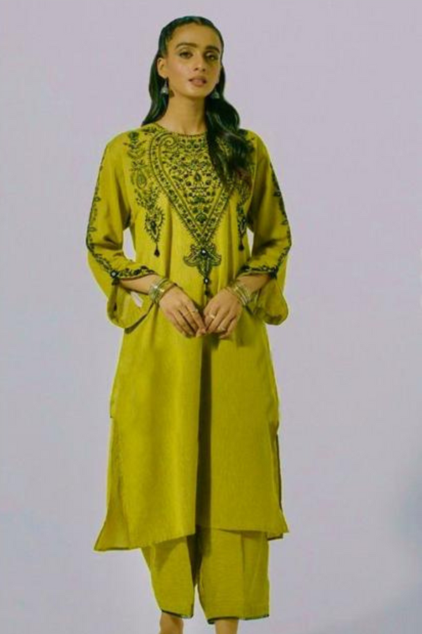 Batik 2Pcs Lawn Embroidered A963