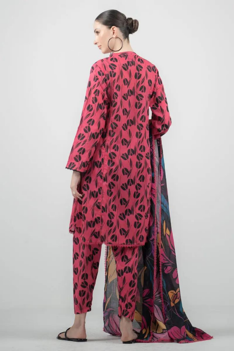 Ego 3PC Digital Print LAWN A384