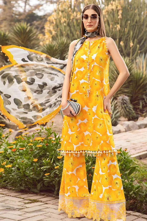 Maria B 3PC Digital Print LAWN A385