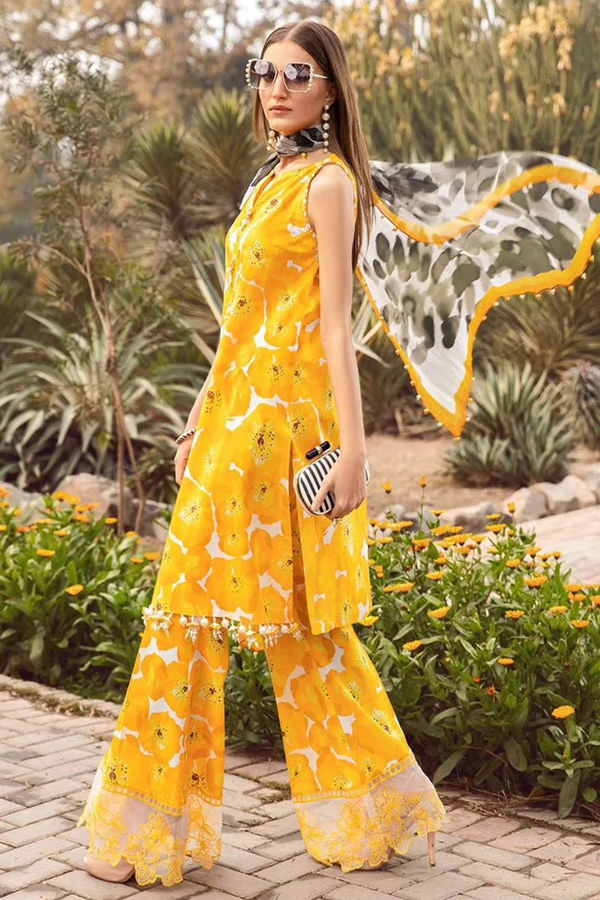 Maria B 3PC Digital Print LAWN A385