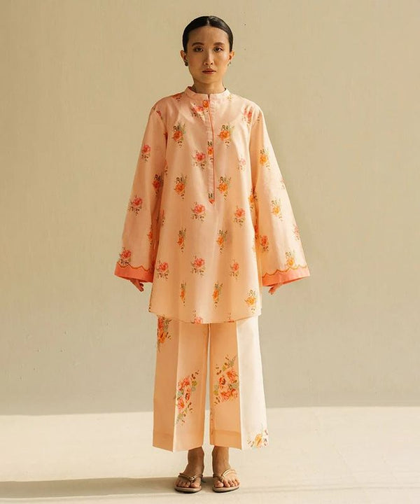 Lawn - 2PC Printed -1539