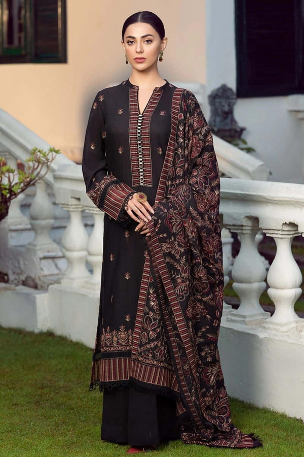Bareeze Dhanak 3PC Embroidered A0318