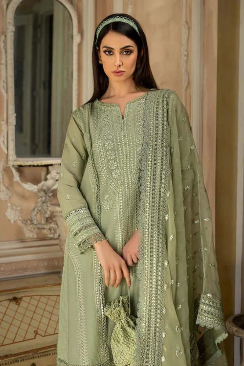Sobia Nazir 3PC LAWN EMBROIDERED A513