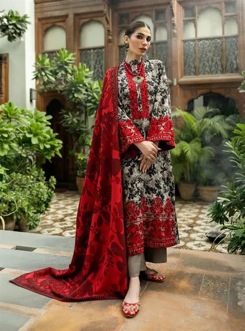 ZAINAB CHOTTANI 3PC LAWN PRINTED A913