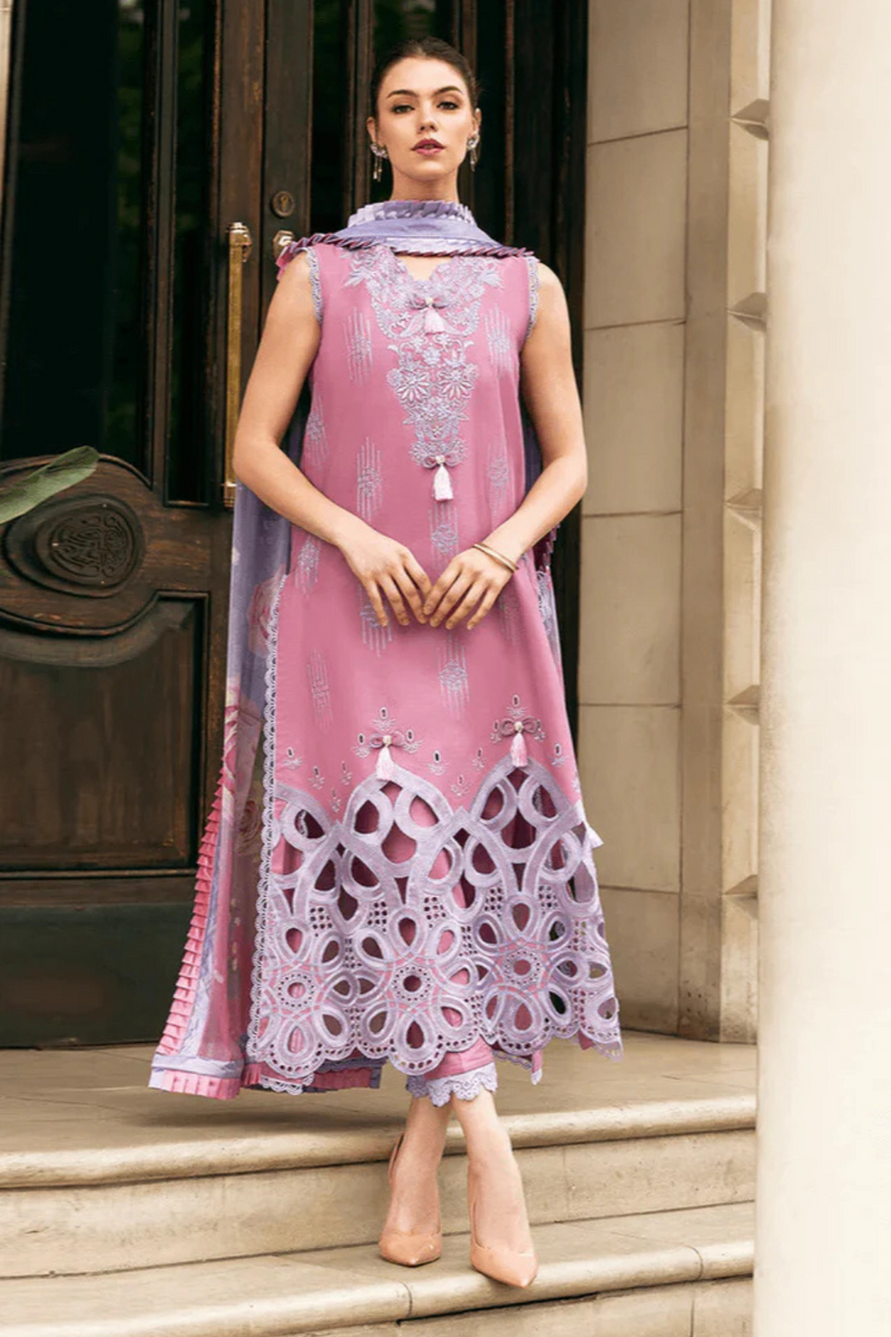 Mushq 3Pcs Lawn Embroidered A953