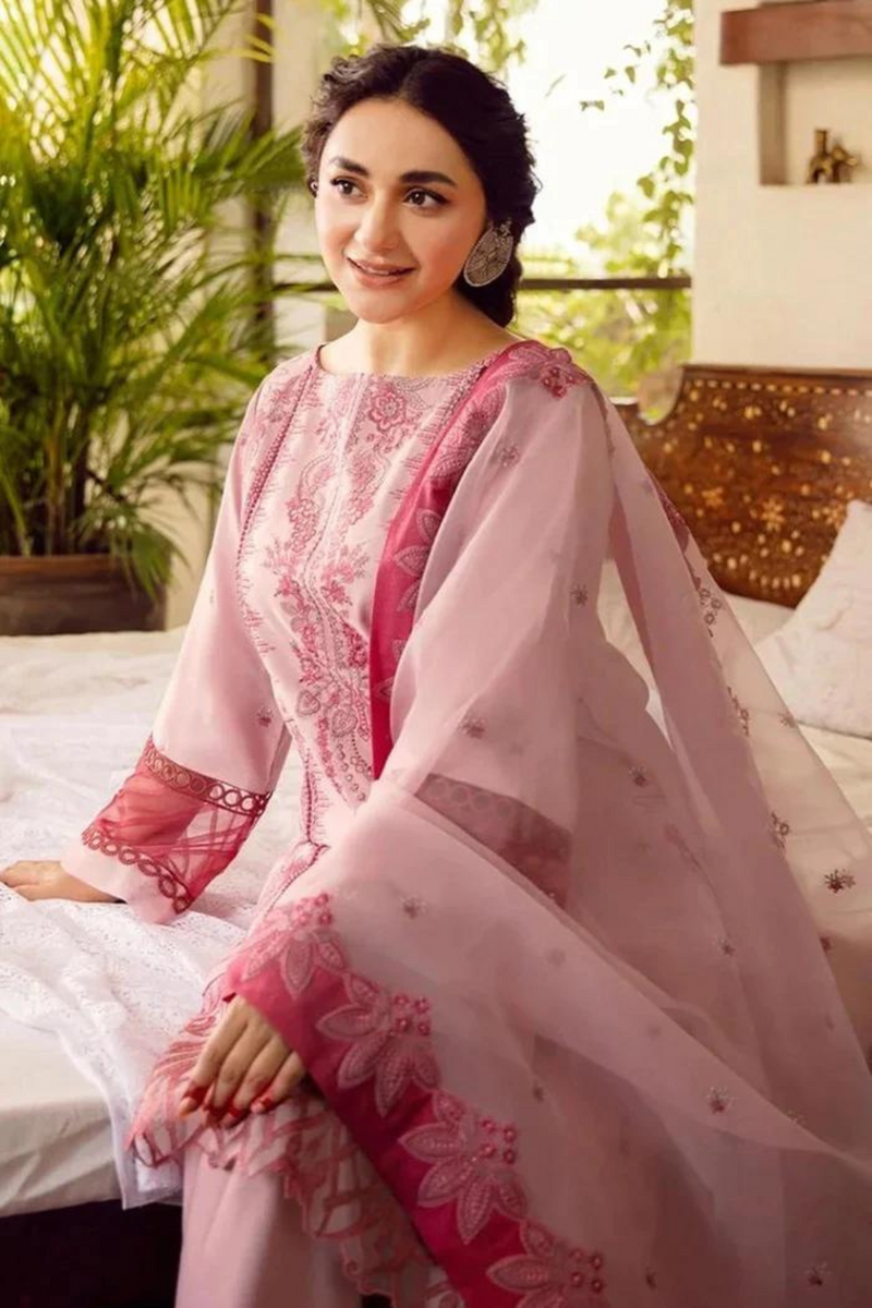 Rang rasiya 3PC Lawn Embroidered Q281