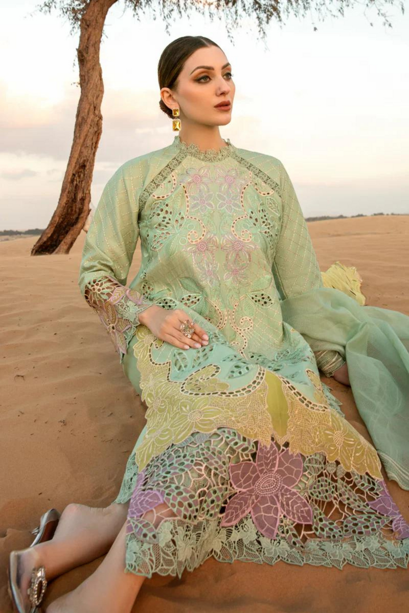 Rang Rasiya 3PC Lawn Embroidered A658