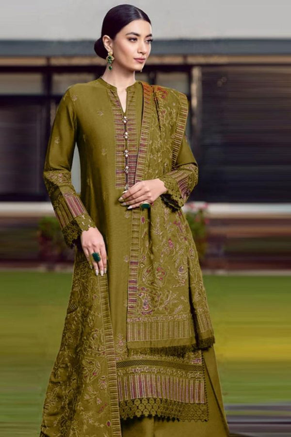 Bareeze Dhanak 3PC Embroidered A0228