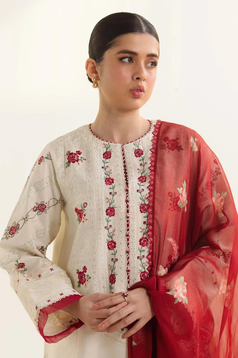 ACLASS 3PC Lawn Embroidered A266
