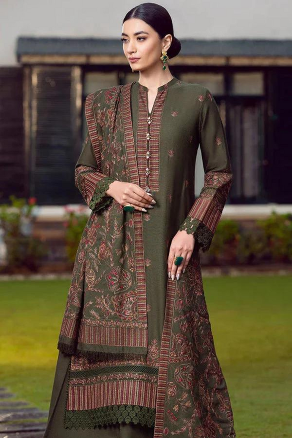 Bareeze Dhanak 3PC Embroidered A0239