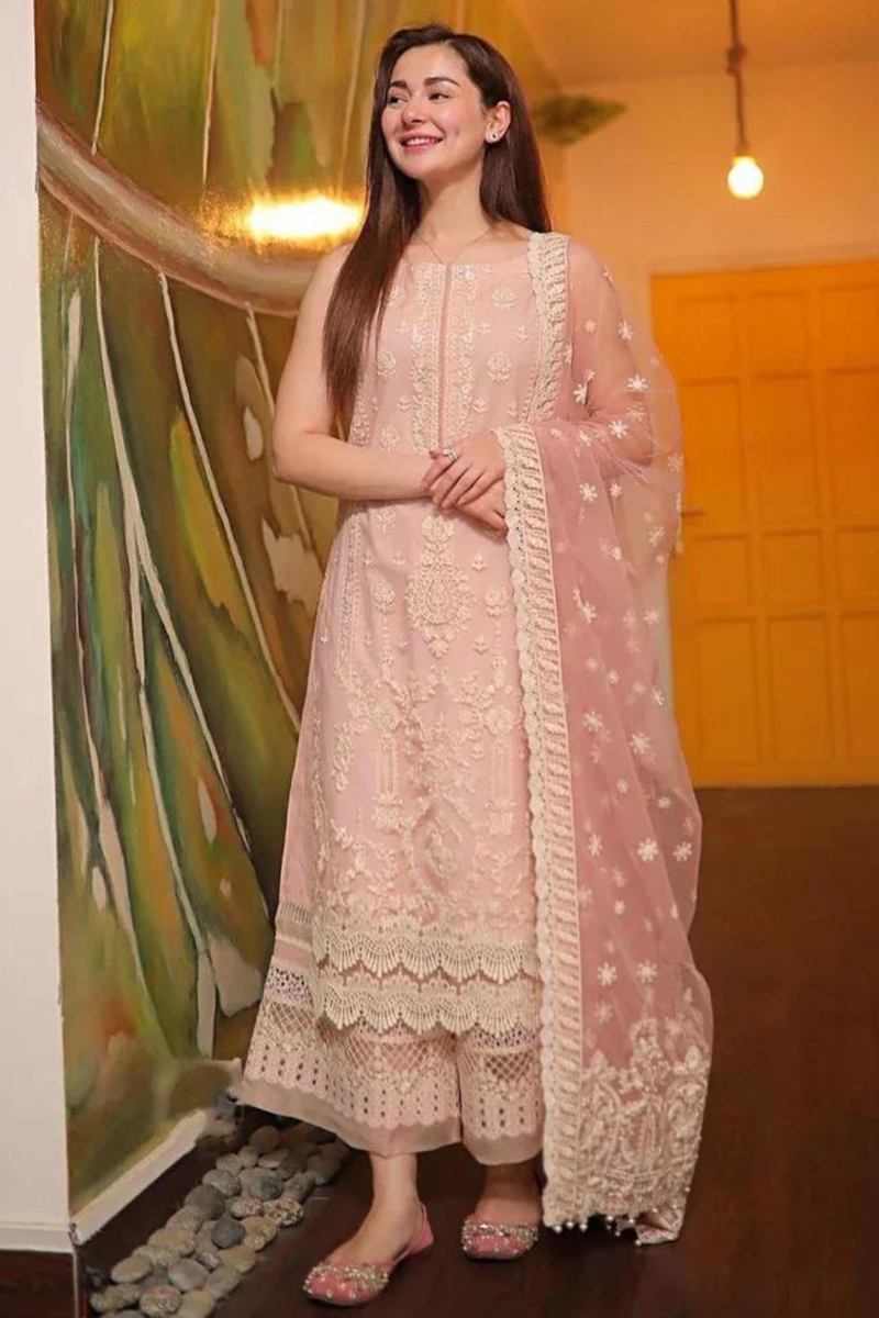 Faiza Saqlain Lawn 3PC Embroidered A268