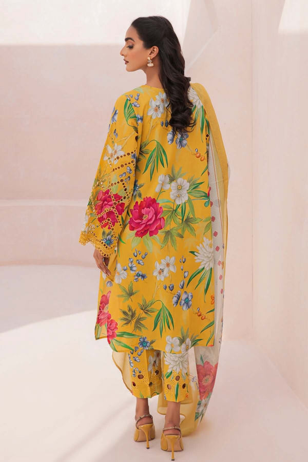 Baroque 3PC Digital Print LAWN A375