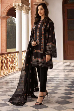 Bareeze Lawn 3PC Embroidered A269