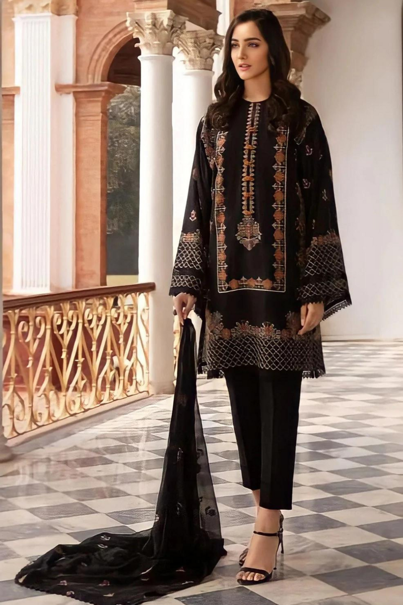 Bareeze Lawn 3PC Embroidered A269