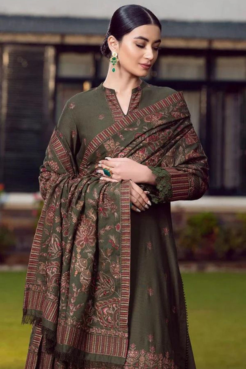 Bareeze Dhanak 3PC Embroidered A0239