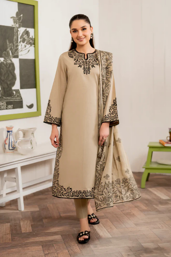 Garnet 3Pcs Lawn Embroidered A948