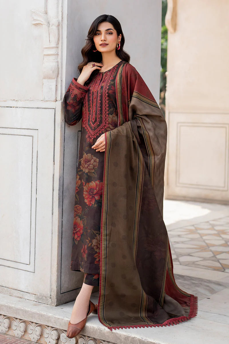 BAROQUE 3PC LAWN PRINTED A914