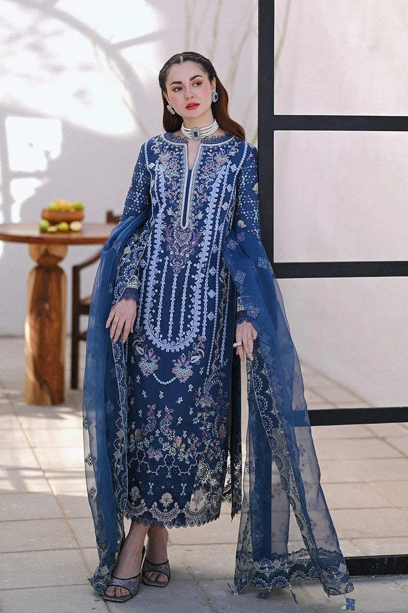 Qalamkar | Kiral | 3 Piece Embroidered Lawn