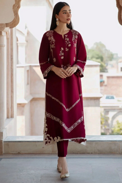 Batik 2Pcs Lawn Embroidered A952