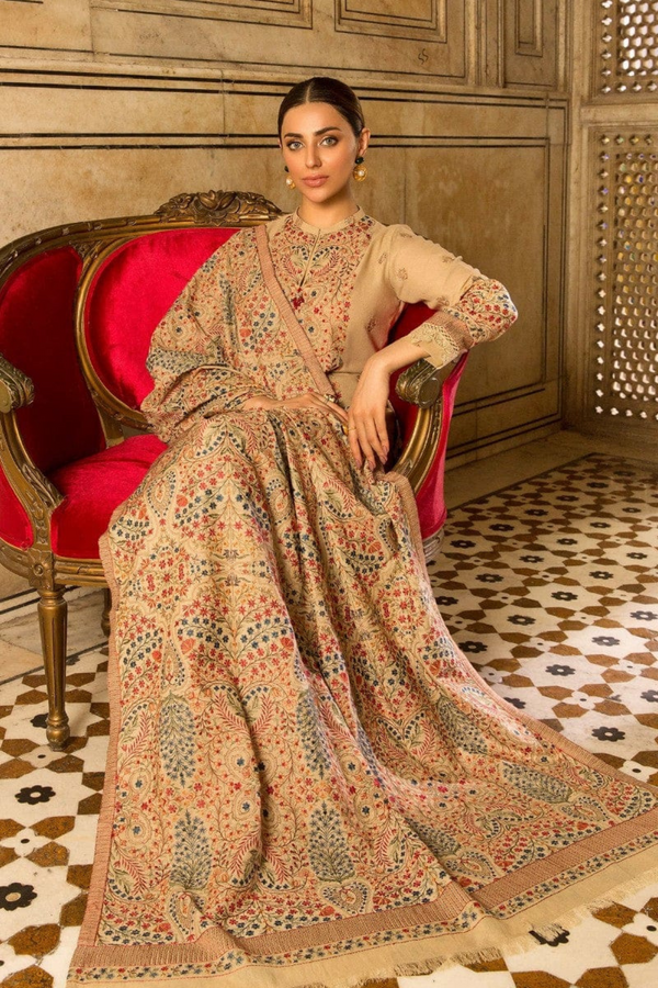 Bareeze Dhanak 3PC Embroidered A0240
