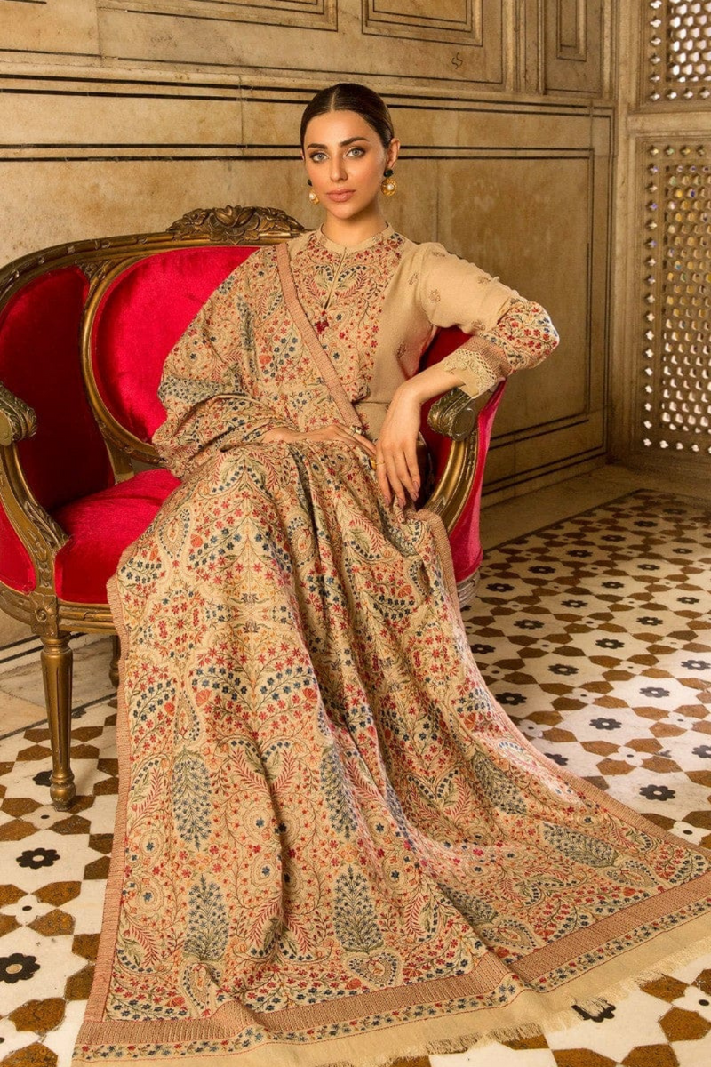 Bareeze Dhanak 3PC Embroidered A0240