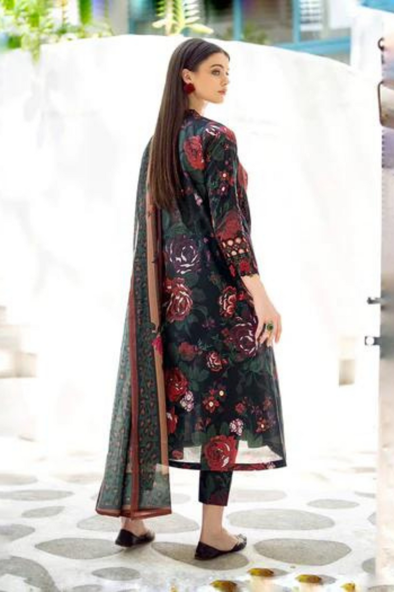 Baroque 3PC Digital Print LAWN A504