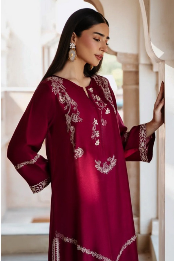 Batik 2Pcs Lawn Embroidered A952