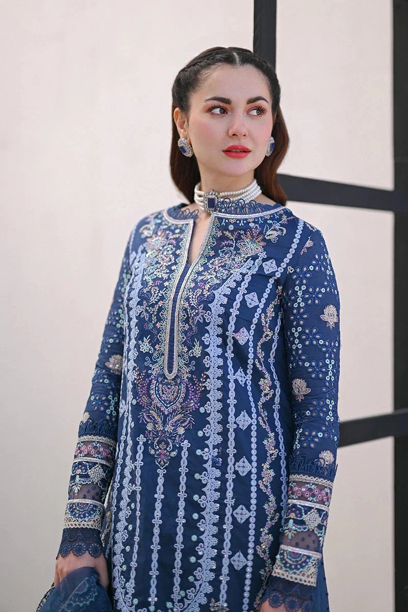 Qalamkar | Kiral | 3 Piece Embroidered Lawn
