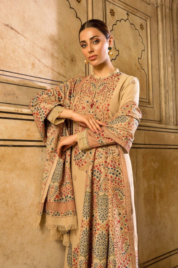 Bareeze Dhanak 3PC Embroidered A0240