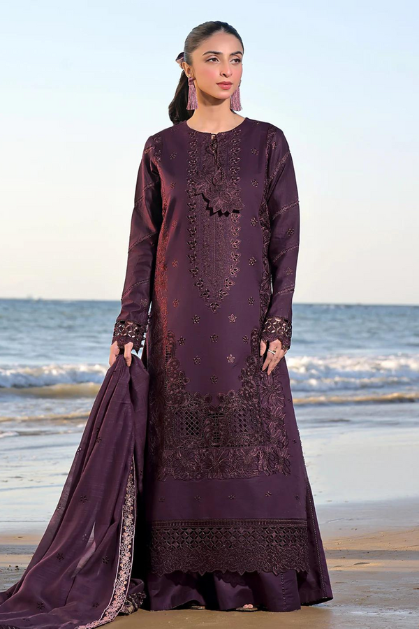 Sahil Signature 3PC Lawn Embroidered A645