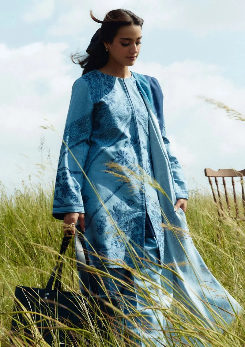 Zara Shahjahan | Topaz| 3 Piece Embroidered Lawn