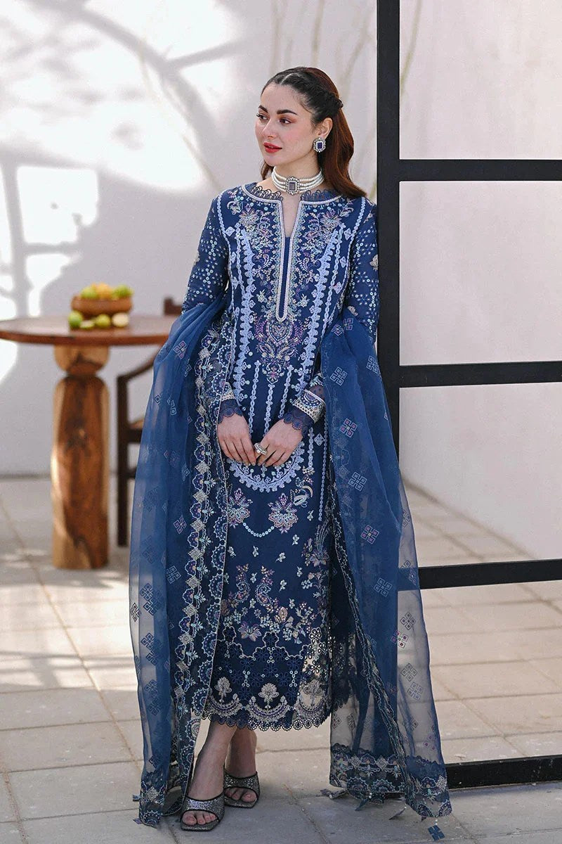 Qalamkar | Kiral | 3 Piece Embroidered Lawn