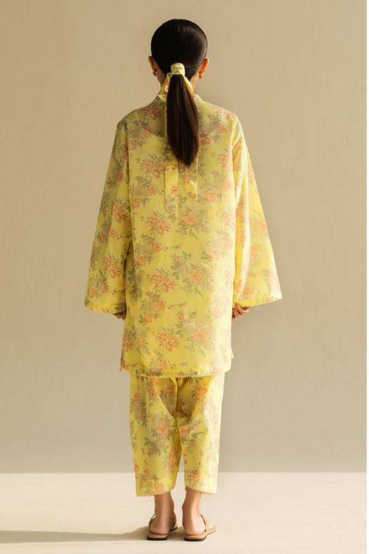 Lawn - 2PC Printed -1537