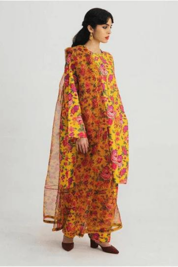 Zara ShahJahan 3PC Digital Print LAWN A377