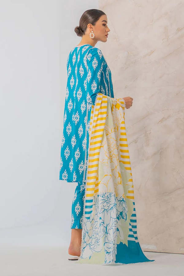 Charizma 3PC Digital Print LAWN A674