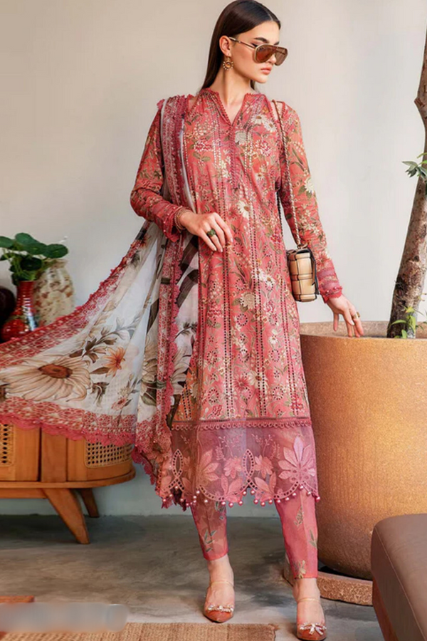Maria B 3PC LAWN PRINTED A974