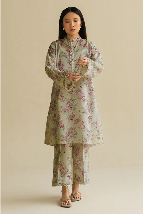 Lawn - 2PC Printed -1532