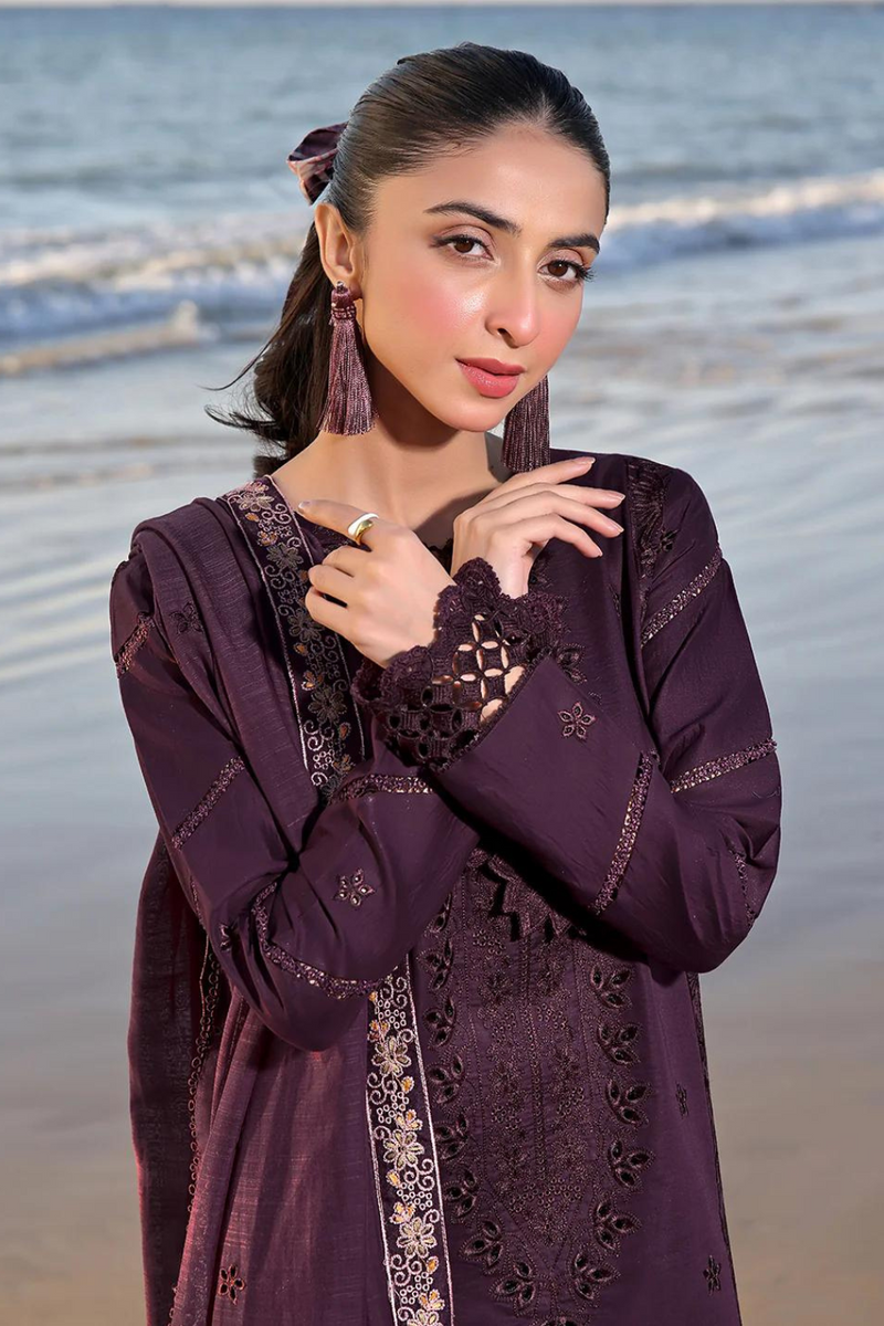 Sahil Signature 3PC Lawn Embroidered A645